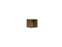 Unidad de pared abierta An. 40 Al. 40 Pr. 39.2 Roble natural Itamoby