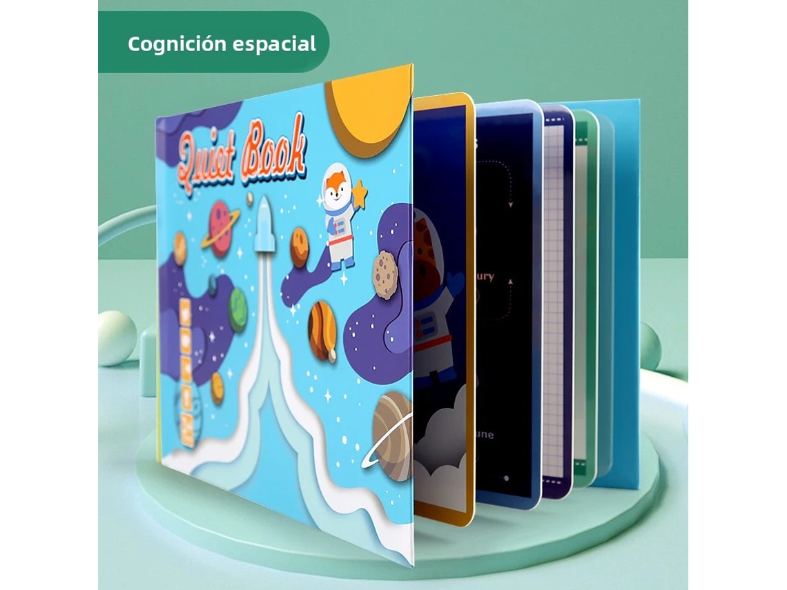 Juguetes Educativos Para Niños, Que Incluyen Elementos Como Rompecabezas De Combinación De Animales Y Números.