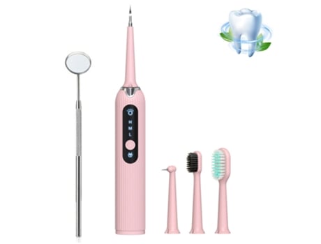 Removedor de placa eléctrica removedor de cálculo dental kit de limpiador de dientes ultrasónico