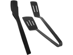 Té, Para Cocina, Juego De 2 Pinzas De Silicona Antideslizantes Para Barbacoa, Espátula, Pinzas Multifuncionales Para A