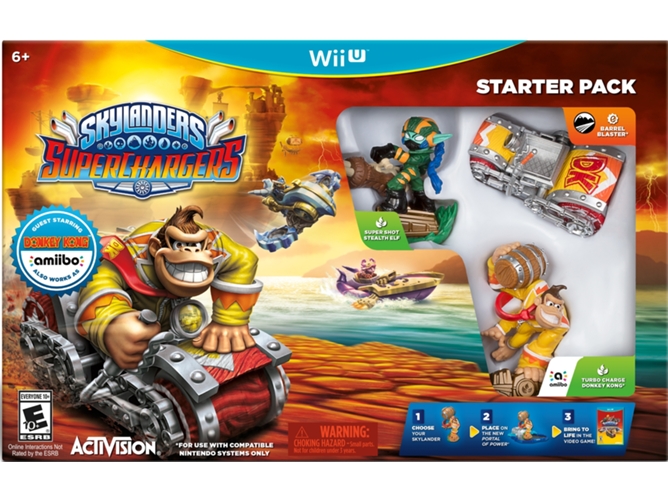 Juego Nintendo Wii U Pack Skylanders SuperChargers: Starter