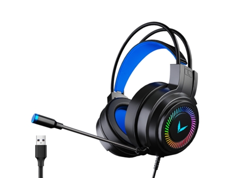 Auriculares para juegos Sonido envolvente 7.1 para PC Usb para PC con micrófono con cancelación de ruido y luz LED