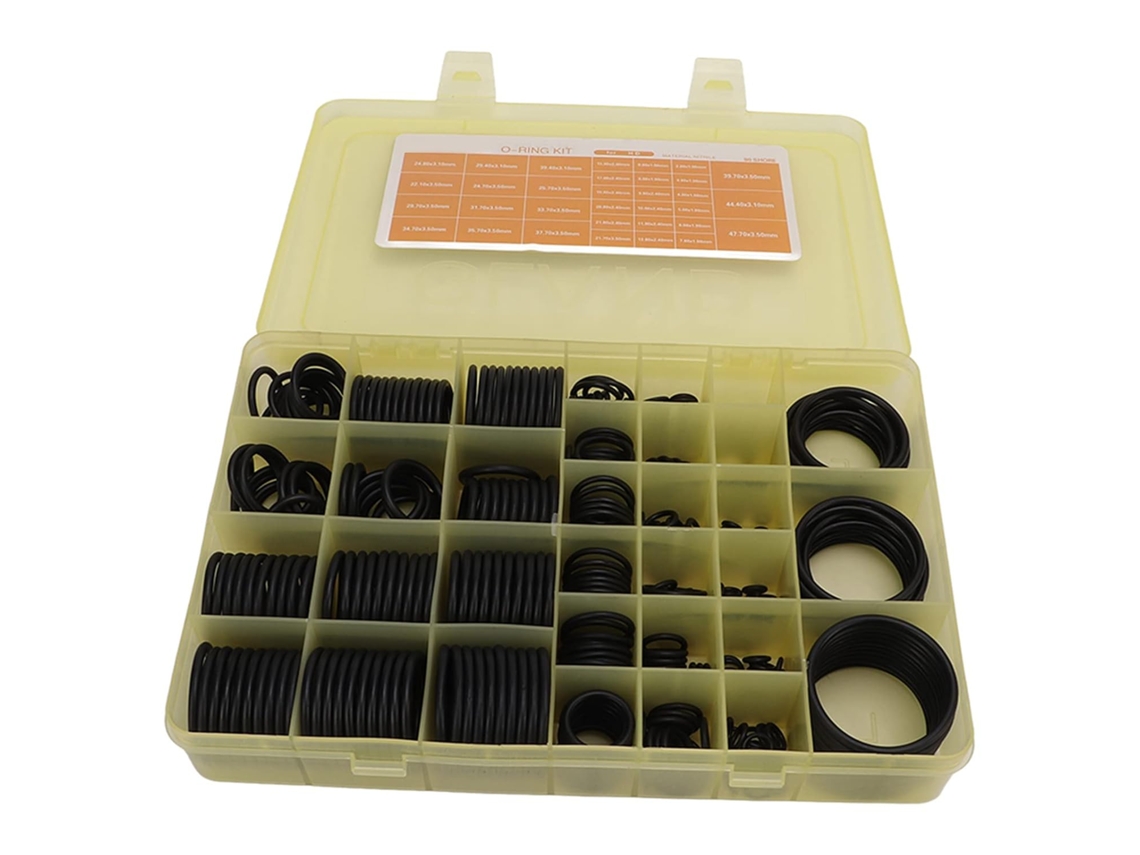 Kit Universal De Juntas Tóricas Duraderas, 444 Piezas, Para Excavadora Kato Hd, Incluye Caja De Almacenamiento.