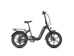 Bicicleta eléctrica todoterreno Romer Pro 20 con neumáticos anchos, motor Bafang de 250 W y batería de 48 V y 15 Ah (Jobobike)