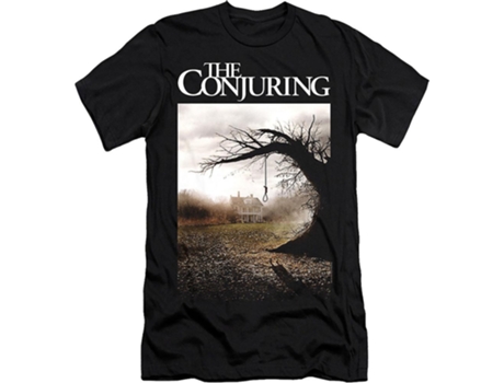 Camiseta ROCKINSTONE Pôster do filme The Conjuring (XXL)