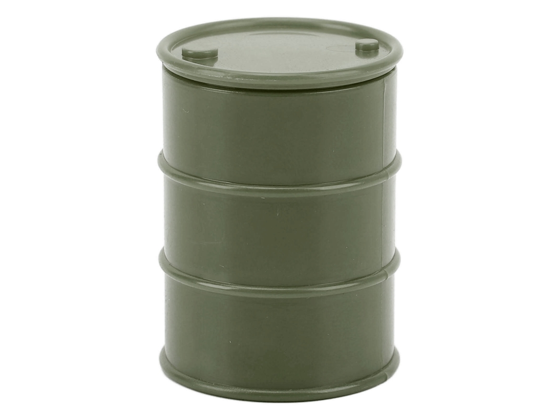 Mini Depósito De Combustible Simulado Para Coche Rc Scx24, Decorativo, Seguro Y Ecológico, De Plástico Verde Oscuro.