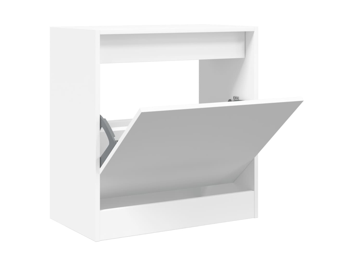 Maison Exclusive - Zapatero De Madera De Ingeniería Blanco 60x34x63,5 Cm