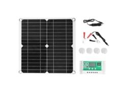 Panel Solar Flexible De Silicio Monocristalino De 40 W Y 18 V Con Controlador De Carga Solar De 10 A Para Uso En Exteriores.
