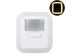 Rebe-lámpara Nocturna Led Con Sensor De Movimiento, Brillo Ajustable Y Tiempo De Encendido 30-120s, Plug-in, 110-240v Para Salón Dormitorio Escaleras