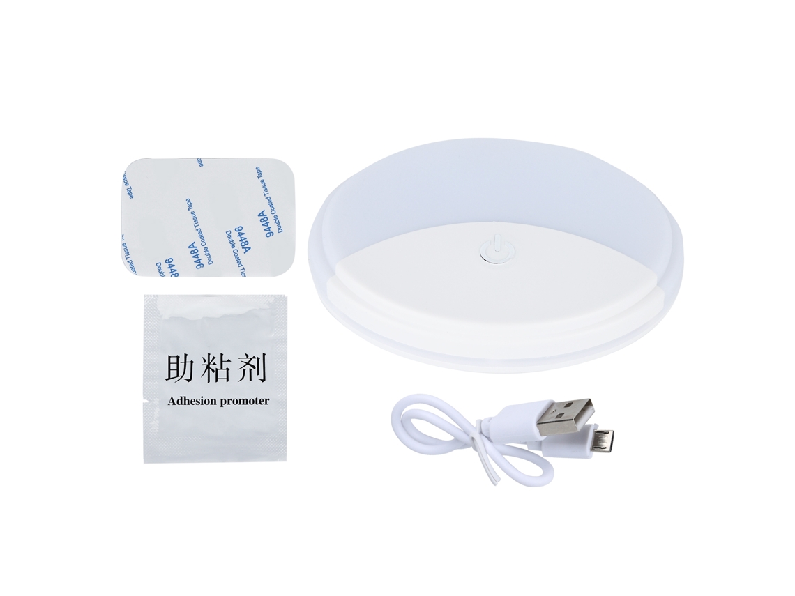 Yncm2026-lámpara Led Magnética De Toque Para Dormitorio Y Armario, Luz De Techo Interior Con Carga Usb Y Decoración