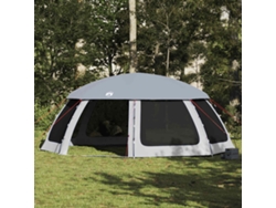 Carpa para piscina con mosquiteros desmontables y paredes de malla gris Wsd832517 Lovely Home