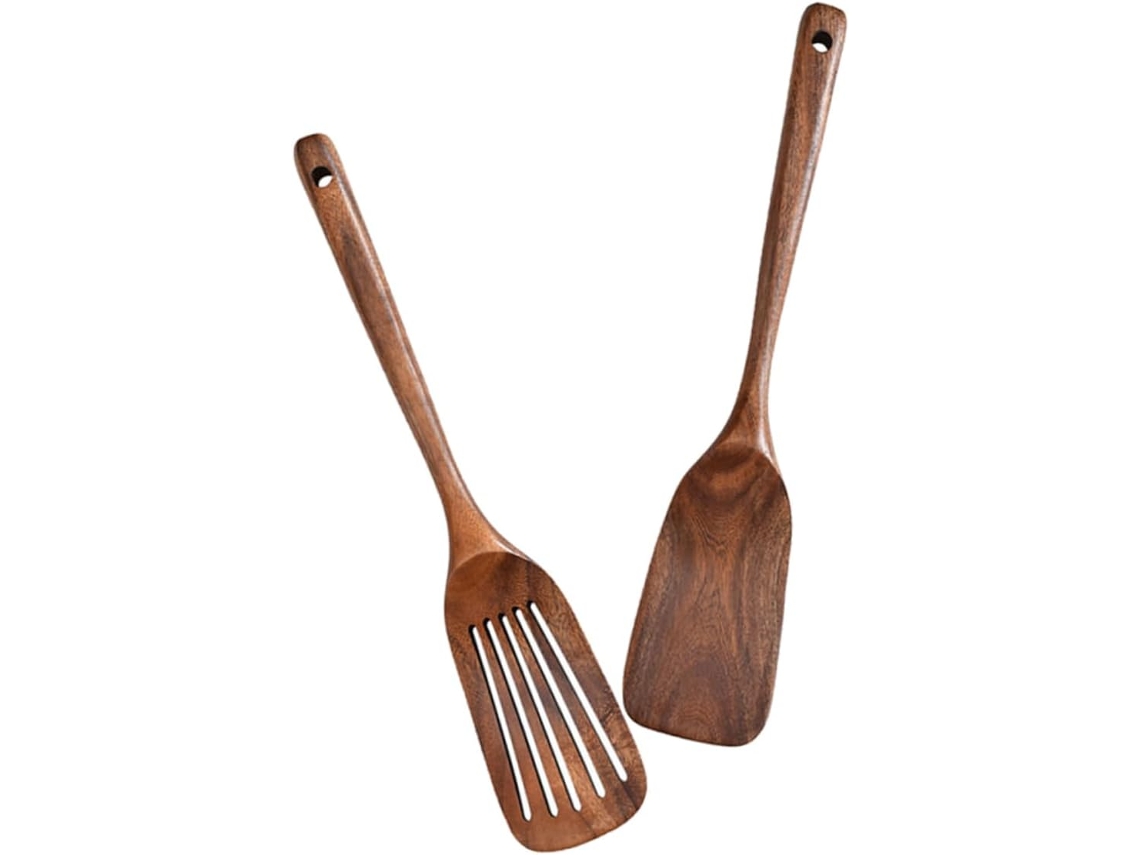 Espátula Inodora: Por Suportar Altas Temperaturas, É Perfeita Para Refogados Em Fogo Alto. Espátula Para Wok: