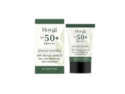Protector solar hidratante y calmante SPF 50+ con ingrediente activo calmante.
