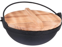 Olla Multifuncional De Hierro Fundido Para Cocinar Al Aire Libre.