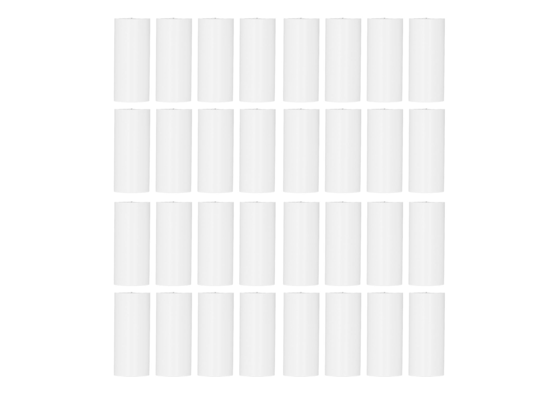 Abrazaderas para tubos de invernadero de PVC, multifuncionales y reutilizables, para cubiertas de piscina, láminas y telas de sombra, color blanco, tamaño grande, 32 unidades