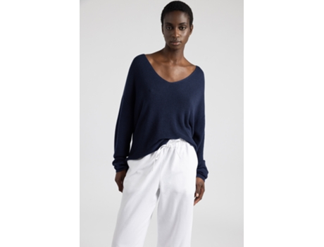 Camiseta de Mujer THROTTLEMAN Algodón Azul (S)