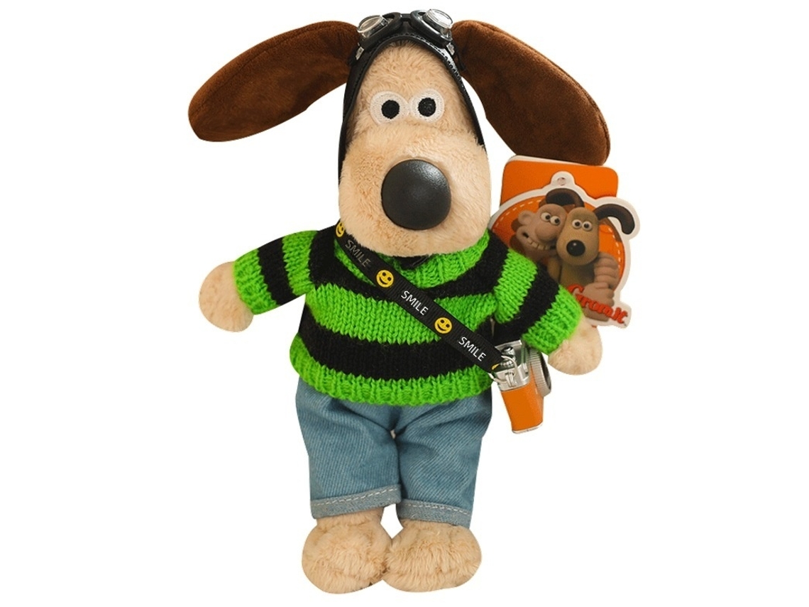 Bichinho De Pelúcia Cachorro Fofo Aviador Chaveiro De Pelúcia Boneco Fantasiado Presente De Aniversário - Suéter Listrado Verde + Chapéu + Câmera