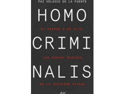 Libro Homo Criminalis de Paz Velasco De La Fuente (Español)