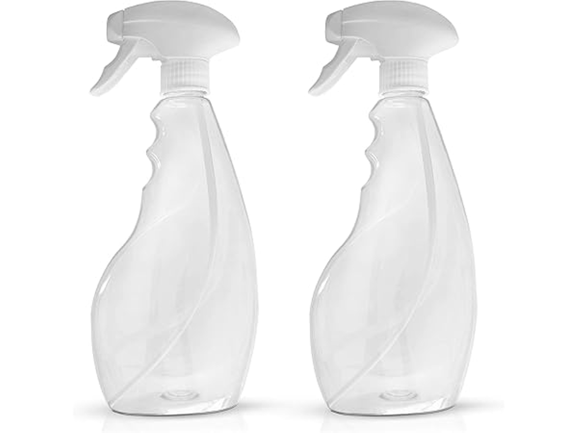 Botellas pulverizadoras recargables, 2 unidades, 200 ml, con boquilla fina, para uso doméstico STELASPLEN
