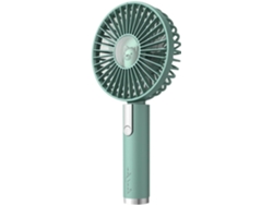 Ventilador De Escritorio Usb Mini Ventilador Portátil Verano Ventiladores Ajustables 3 Velocidades Recargable