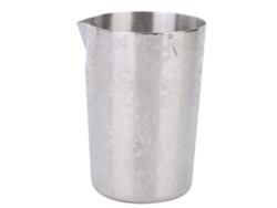 Bol Mezclador De Acero Inoxidable De 500 Ml Para Cerveza Y Cócteles Con Boca Ancha Y Resistente.