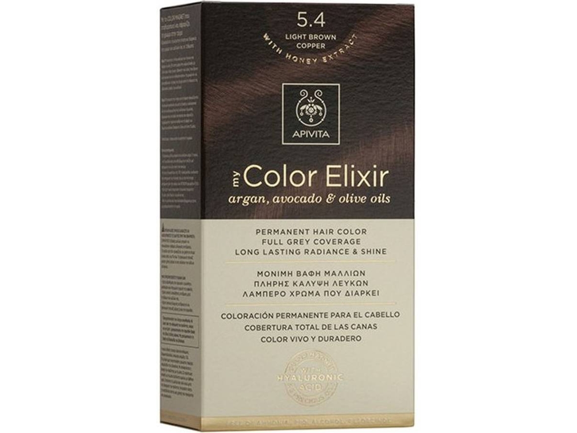 Tinte de Cabello APIVITA Marrón Claro (1 Un)