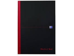 Cuarderno OXFORD (Negro - A4 - Cuadriculado - 21x29.7cm)