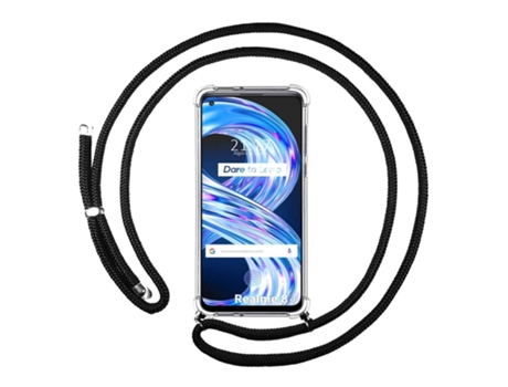 Carcasa Realme 8 5G / Narzo 30 5G TUMUNDOSMARTPHONE Colgante Negro
