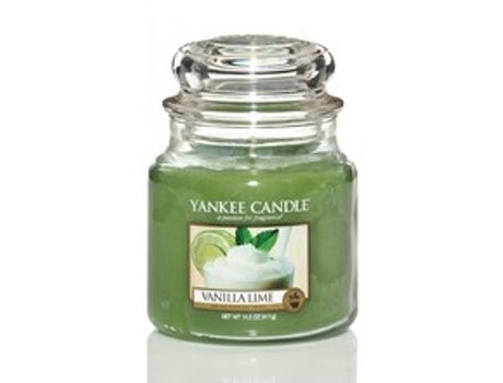 YANKEE CANDLE - Vanilla Lime Candle - Scented candle 104.0g
