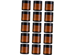 Conjunto De 15 Frascos Vazios Para Creme Facial, Recipientes De Vidro Para Loção, Embalagem Para Uso Interno