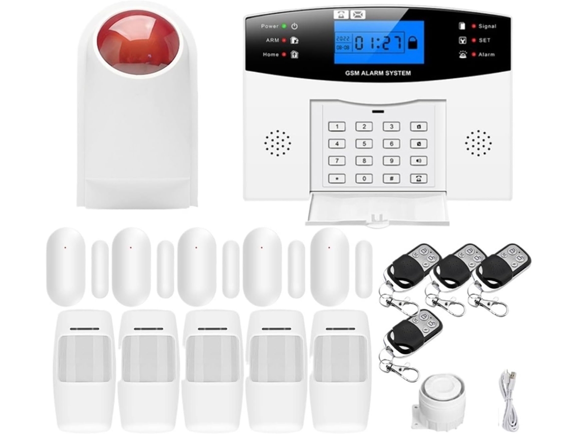 Sistemas De Seguridad Doméstica Tuya Sistema De Alarma Anti-cambio Inteligente, Wi-fi, Sin Filtro