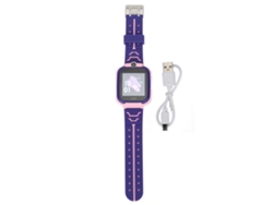 -reloj Inteligente Para Niños 2g Con Posicionamiento Lbs, Llamada Voz, Alerta Sos Y Pantalla Táctil Hd Rosa 1.44pulgadas