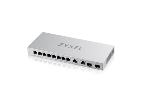 Switch XGS1010-12-ZZ0102F (Gris RJ45 Ethernet LAN rj45 x 8) ZYXEL
