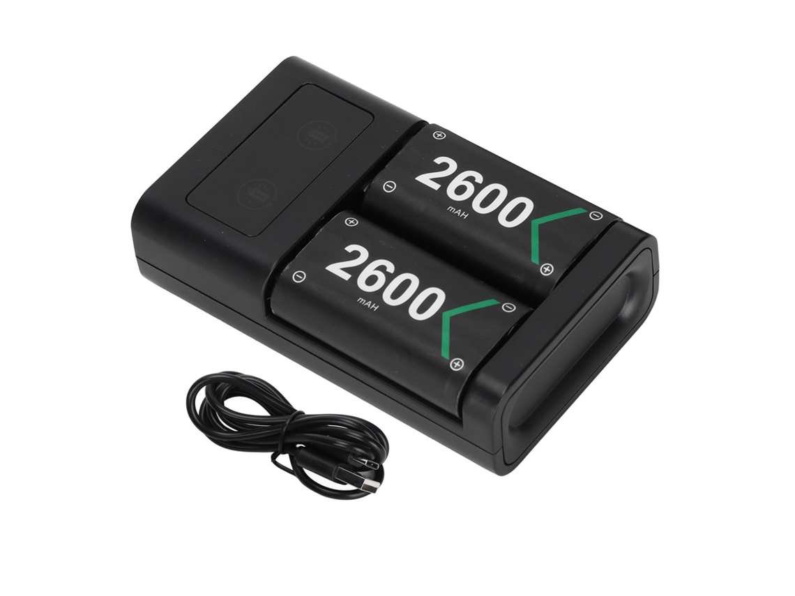 Estação de Carregamento Dual com Bateria Recarregável LAXISCREED para Xbox One