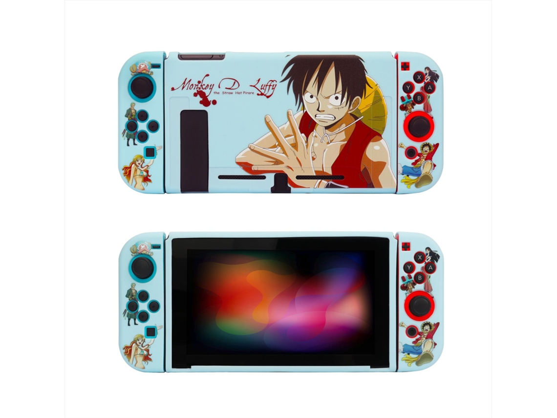 Funda protectora de silicona para Nintendo Switch con absorción de impactos y función antiarañazos 04 Siurn