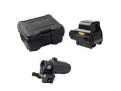 Mira holográfica, aumento, compatible con visión nocturna, palanca de desmontaje rápido, G33 Bk Set OEM