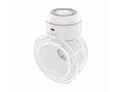 Bomba tira-leite portátil elétrica Sem Mao com 4 modos, 12 níveis de sucção e bateria integrada de 180ml.