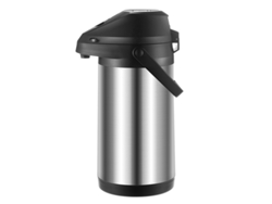 Jarra Dispensadora Con Bomba Aislada De Acero Inoxidable De 1,9 L Para Fiestas.