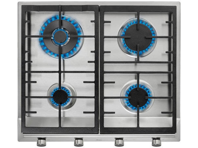 Placa de Gas TEKA EFX 60.1 4G AI AL DR CI (Gas Natural - 60 cm - Inox)