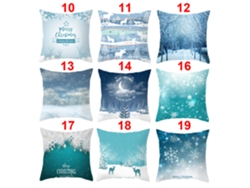 Serie Navideña Nieve Funda de Almohada