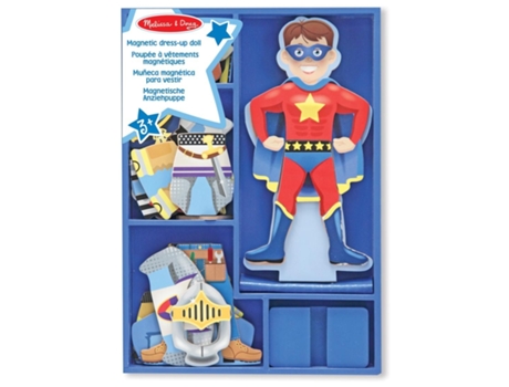 Jogo de Mesa MELISSA & DOUG Billy Magnetic Wooden Dress-Up (3 Anos)