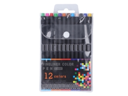 Juego De 12 Bolígrafos De Tinta De Sublimación Con Punta Fina De 0,4 Mm Y Adaptador Número 6 Para Explore.