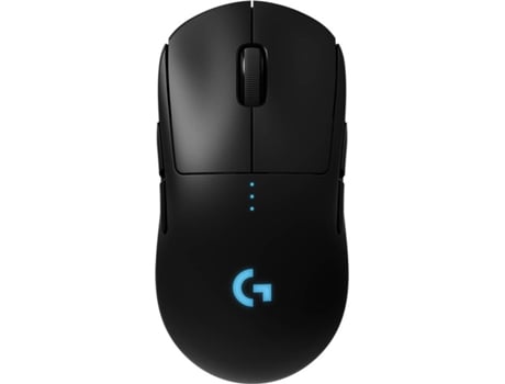 Ratón Gaming sin Cable LOGITECH Pro (25600 dpi - Inalámbrico - Negro)