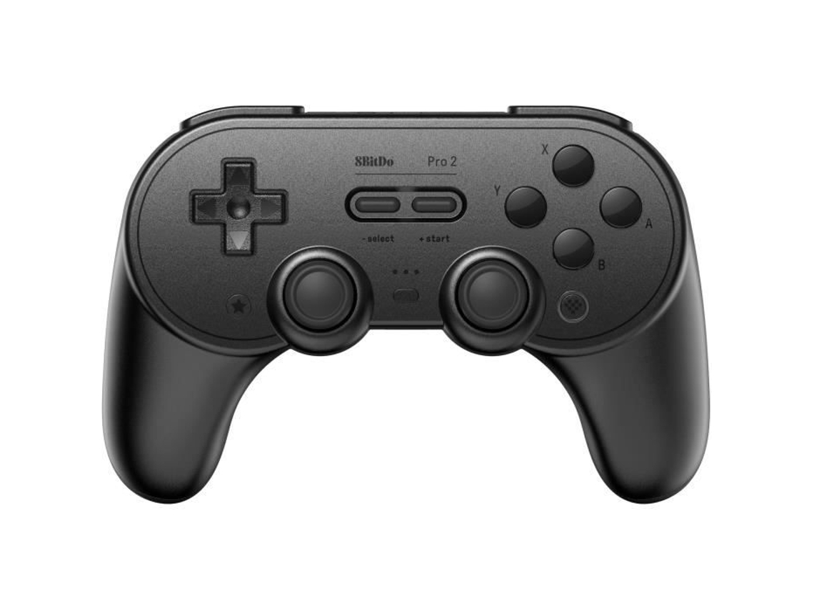 Controlador Inalámbrico Bluetooth 8BITDO Pro2 Edición Negra Switch PC Android Raspberry Pi