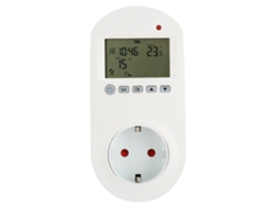 Termostato Enchufable Programable De 16 A Para Control De Temperatura De Calefacción Eléctrica.