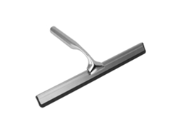 Escobilla de goma para ducha multiusos de acero inoxidable, herramienta de limpieza para el baño, para limpieza del hogar, ventanas, vidrios, puertas, cocinas, baños...