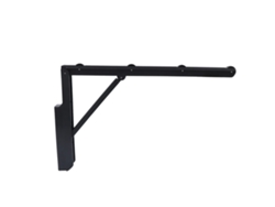 Elevador de cubierta para jacuzzi, diseño plegable, capacidad de 35 kg, negro.