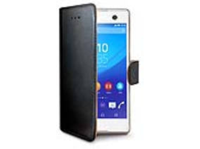 Funda Sony Xperia M5 CELLY WALLY575 Negro