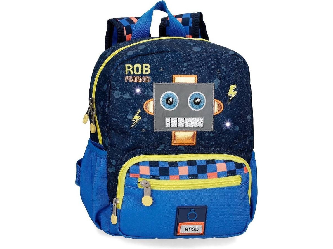 Mochila ENSO Rob Friend (Azul - 23x28x10 cm)