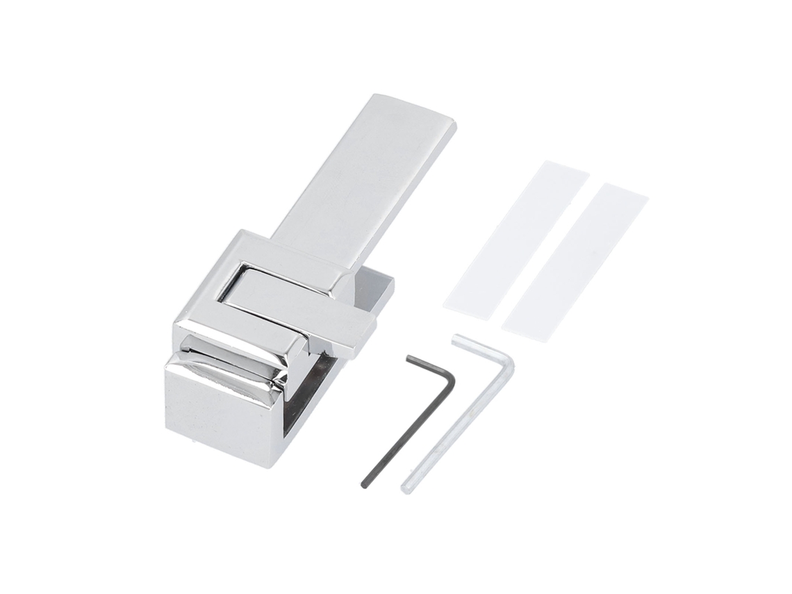 Cerradura Ajustable En Forma De U Para Puerta Corredera De Cristal De Baño Con Accesorios Completos.